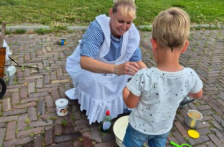 Bella Blaas, de Wasvrouw met Bellenblaas Workshop - Foto 1