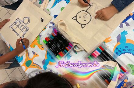 Workshop strand- en sporttassen versieren!  - Foto 1