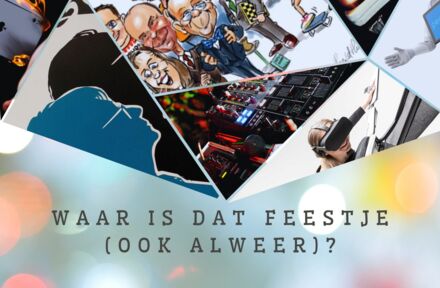 Waar is dat feestje (ook alweer)? - Foto 1