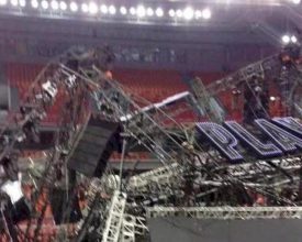 Stage Crashes Down in China: 1 Dead, 13 Injured